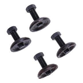 4X 1-1/4" X 7/16"-20 Blade Bolts with Cupped Washer 532174365 14457 174365 Compatible with Husqvarna AYP Poulan Poulan PRO Craftsman