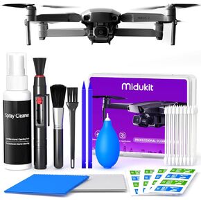Drone Cleaning Kit for DJI, Holy Stone, Scoot, FPV Drone, Hobby RC Quadcopters & Multirotors - Ultimate Solution for Drone Maintenance - Safe for All Drone Surfaces - Enhance Performance and Clarity