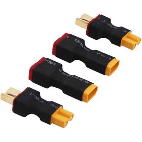 4pcs XT30 XT-30 to T-Plug Style Male Female Connector Adapter(C147-4)