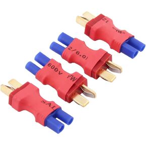 4pcs No Wires Connector: EC2 Female to Male T-Plug Style Adapter(C35-4)