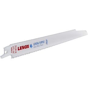 LENOX Tools Bi-Metal Reciprocating Saw Blade, 12-inch, 10/14 TPI, (20583110R)