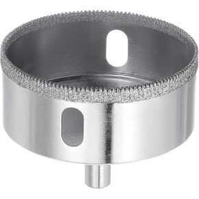 HARFINGTON Diamond Drill Bits 15mm Serrated Hollow Core Hole Saw for Glass Ceramic Porcelain Tile Marble Stone