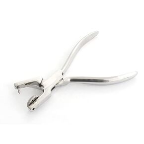 OdontoMed2011 Ainsworth Rubber Dam Punch Endodontic Dental Instruments, Endodontic Dental Dam Clamp Tool Stainless Steel Ideal for Students