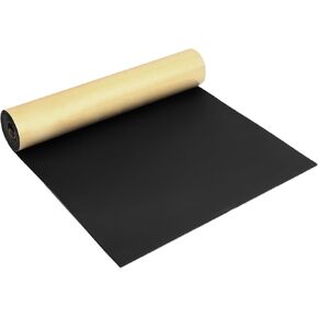 Storystore Foam Rubber Sheet with Adhesive, 12 x 59 x 1/4 Inch Closed Cell Insulation Neoprene Foam Sheet, Multi-Function Soundproof Waterproof Foam Padding