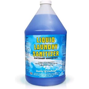 Laundry Sanitizer/for Commercial or Household use/Made in USA/Quality Chemical / 1 Gallon (128 oz.)