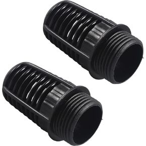 1 Inch Threaded Suction/Overflow Strainer, Screen Strainer 1 Inch (2 Pack)