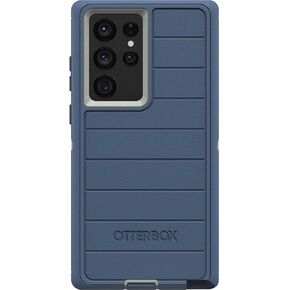 OtterBox Defender Series Case for Samsung Galaxy S22 Ultra (Only) - Case Only - Microbial Defense Protection - Non-Retail Packaging - Black