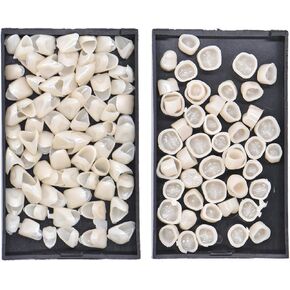 2 Box Dental Temporary Crown Veneers Tooth Cap Crown Veneers,for Front Back Tooth,Dental Supplies
