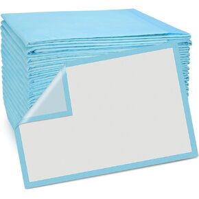 Homkare Disposable Bed Pads for Incontinence, Bed Pads for Incontinence Disposable 36 x 36, Disposable Underpads with Adhesive Strips, Super Absorbent Disposable Bed Pads for Adults (Pack of 30)