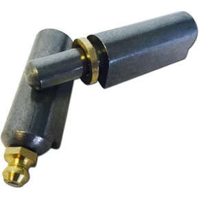 3 inch Steel Bullet Hinge with Zerk Grease Fitting and Bushing (10)