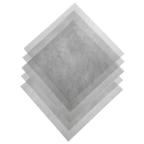 5Pack 304 Stainless Steel Woven Wire 20 Mesh - 11" x 11"(28x28cm) Metal Screen Mesh 1mm Hole Great for Vent, Cage, Cabinets Mesh, Security Guard Garden Screen
