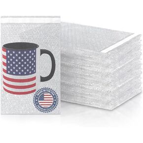 Bubble bag packaging 4x8.5 inch, self-sealing bubble bags, buffer bags, thickened shockproof foam bags for moving, transportation and storage Usable Size 4x7.5 inch(25PCS)