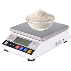 SurmountWay High Precision Scale 10kg x 0.1g Accurate Digtal Laboratory Lab Industrial Scientific Electronic Scale Commerical Counting Kitchen Scales Jewelry Gold Analytical Weighing(10000g,0.1g)