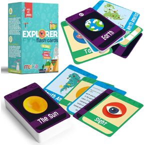 merka Homeschool Supplies Solar System for Kids States and Capitals Flash Cards Science Flash Cards Solar System Periodic Table Flashcards Picture Cards and Kids Learning 90 Flashcards