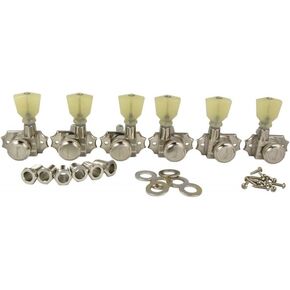 Kluson 3+3 Locking Revolution Series G-Mount Tuners, Chrome (KRGL-3-CP)
