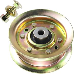 532196106 Hus-qvarna Idler Pulley with 532196104 Hus-qvarna Idler Pulley 532177968 Idler Pulley 593773401 Belt 589527301 Deck Wheel Replaces 532197379 177968 196106 532197380 532193197 197379