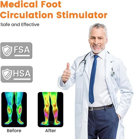 Cordless EMS Foot Massager for Neuropathy and Pain Relief – Battery-Powered Transcutaneous Electrical Foot Nerve Stimulators for Pain Plantar Relief, Improved Circulation, Muscle Relaxation in Saudi Arabia