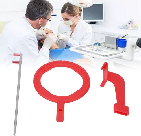 Dental X Ray Film Positioning System Kit Portable Intra Oral X Ray Film Positioner Holder for Molar Red in Kuwait