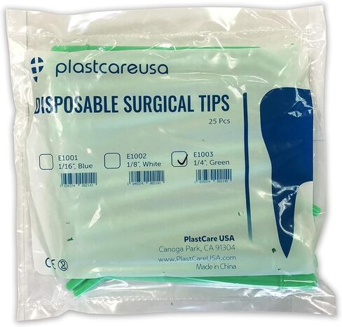 50 Dental Surgical Aspirator Aspirating Tips for 11mm Suction Holders (Large) 2 Bags of 25 in Saudi Arabia