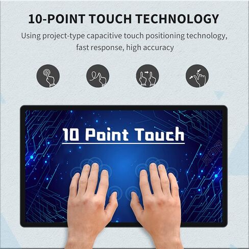 21.5 inch Android 11 Touchscreen Industrial PC, 16:9 FHD 1080P, WiFi and Built-in Speakers, RK3568 2GB RAM & 32GB ROM, Smart Board for Classroom, Meeting & Game in Saudi Arabia