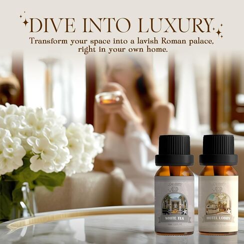 Salubrito Citrus Essential Oils Set for Diffuser, Fragrance Oil | Sweet Orange, Bergamot, Lemon, Grapefruit, Mandarin Orange, Lime Scented Oil for Soap Making, Candle Making in Kuwait
