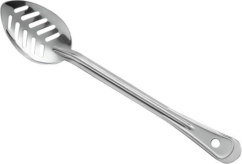 OCS Parts Professional Series Slotted Basting Spoon | 11-Inch | Stainless Steel Stirring and Basting Spoon for Home and Commercial Kitchens | Perfectly Drains Liquid and Sauces in Kuwait