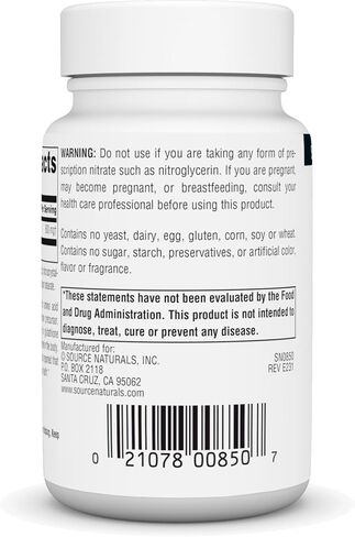 Source Naturals N-Acetyl Cysteine Antioxidant Support 1000 mg Dietary Supplement That Supports Respiratory Health* - 30 Tablets in Saudi Arabia