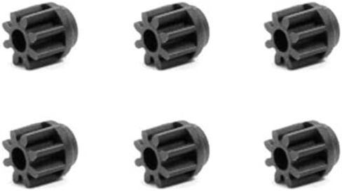 JR Carbon Reinforced Pinion - 8T Pinion Gear 6pcs / Tamiya / 15453 in Saudi Arabia