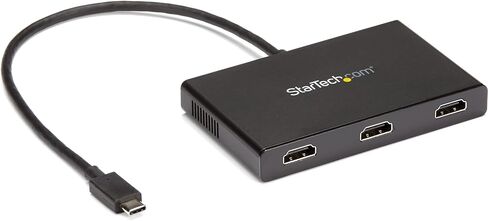StarTech USB-C to 3x HDMI MST Hub, Triple 1080p 60Hz, Dual 4K 30Hz in Kuwait