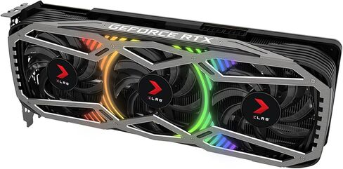 بطاقة رسومات PNY GeForce RTX™ 3080 Ti سعة 12 جيجابايت XLR8 Gaming Revel Epic-X RGB™ ثلاثية المروحة in Kuwait