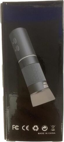 4K Digital Microscope for iPhone Android Phone and Windows Mac PC | 3840x2160p Wireless Handheld Microscope Camera, Portable WiFi Microscope for Adults and Kids in Saudi Arabia