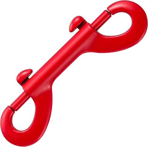 Wensilon（8 Pcs Red Marine Grade Double Ended Bolt Snap Diving Hook Clips,Scuba Trigger Clip,3-1/2'' for Dog Leash, Key Chain, Horse Tack, Feed Buckets in Saudi Arabia