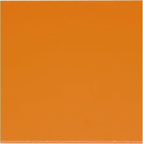 PATIKIL 300x300x5mm Phenolic Plastic Board, 1 Pcs Resin Laminated Sheet Plate Board PCB for Electrical Electronic Fixtures DIY and Crafts, Orange Red in Saudi Arabia