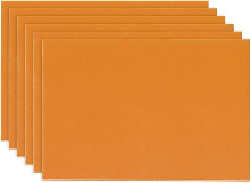 PATIKIL 300x300x5mm Phenolic Plastic Board, 1 Pcs Resin Laminated Sheet Plate Board PCB for Electrical Electronic Fixtures DIY and Crafts, Orange Red in Saudi Arabia
