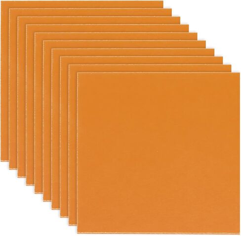 PATIKIL 300x300x5mm Phenolic Plastic Board, 1 Pcs Resin Laminated Sheet Plate Board PCB for Electrical Electronic Fixtures DIY and Crafts, Orange Red in Saudi Arabia