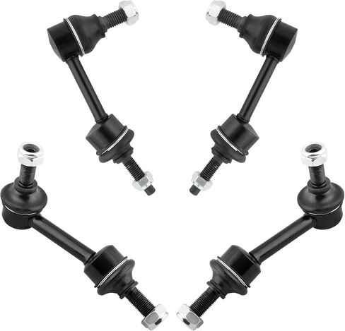 4Pcs Front Sway Bar End Link + Rear Sway Bar End Link Stabilizer Bar Links Fit For Ford Expedition 2003-2006, For Lincoln Navigator 2003-2006 2WD / 4WD Replace# K80239 K80127 in Saudi Arabia