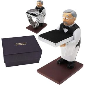 Newfancy Old Butler Man Watch Stand Old Man Ring Stand Creative Glasses Holder Watch Storage Table