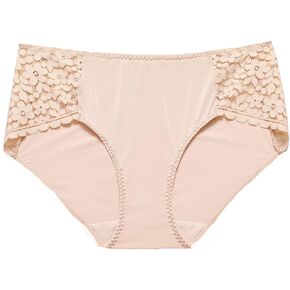 DOBREVA Women's Bikini Cheeky Hipster Panties Floral Lace Underwear