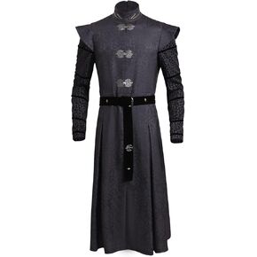 Men's Daemon Targaryen Cosplay Costume Overcoat Windbreaker Dragon Warrior Costume Trench Coat Jacket Belt Suit in Kuwait