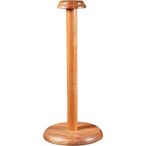 Mythrojan Wooden Helmet Display Stand Medieval Roman Viking Templar Spartan Cosplay LARP Knight Stand