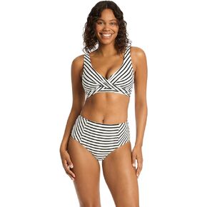 SEA LEVEL SWIM Women's Standard Amalfi Panelled High Waist Pant
