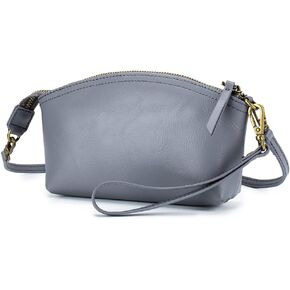 محافظ صغيرة من Lecxci للنساء، حقائب كروس، حقائب يد جلدية، محفظة بمقبض، حقيبة صغيرة على شكل صدفة in Kuwait