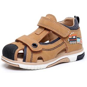 Boys Sandals Closed Toe Summer Shoes for Toddler Walking Outdoor (Toddler)