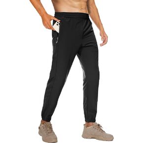 MOURCE Mens Joggers Track Pants with Pockets - Lightweight Drawstring Sweatpants for Men Slim Fit in Kuwait