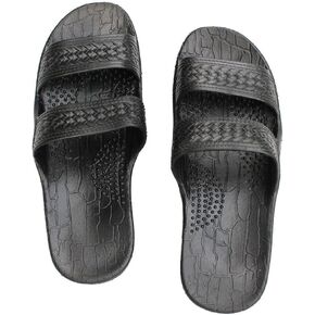 IMPERIAL SANDALS HAWAII Women Double Strap Jesus Style Hawaii Sandals, Unisex Sandal for Women Men and Teens
