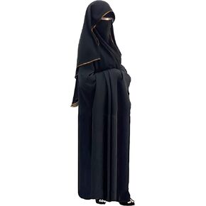Niqab Saudi Chiffon First Class Quality Long Burqa Hijab Face Cover Veil Islam Islamic Jilbab