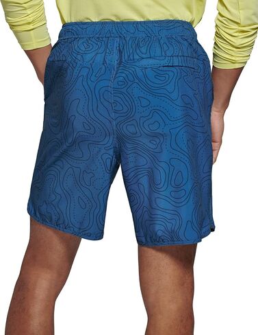 BASS OUTDOOR Men's Athletic Knit Printed Wave Woven Shorts in Saudi Arabia