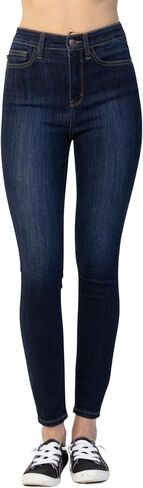 Judy Blue Women's High-Waist with Back Phone Yoke Seamed Skinny Jeans in Saudi Arabia