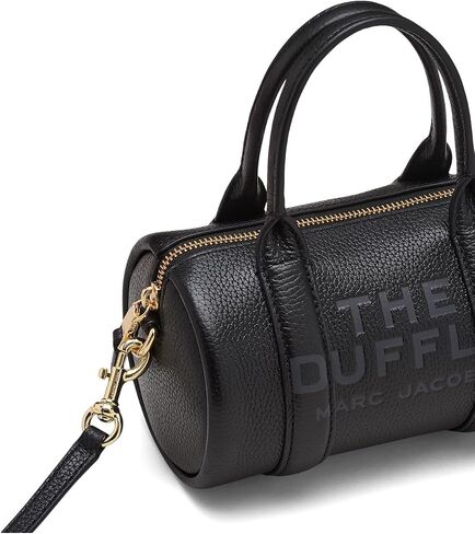 Marc Jacobs The Leather Mini Duffle Bag, Black in Saudi Arabia