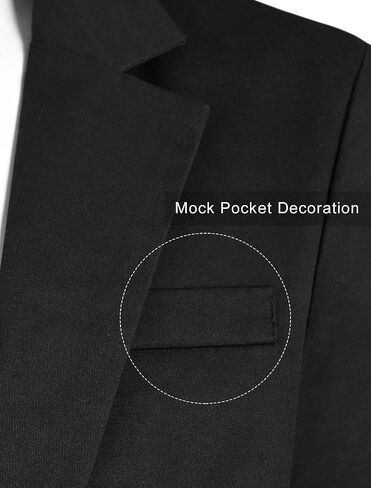 uxcell Men's Notched Lapel Button Slim Fit Casual Lightweight Sport Coats Blazer in Saudi Arabia